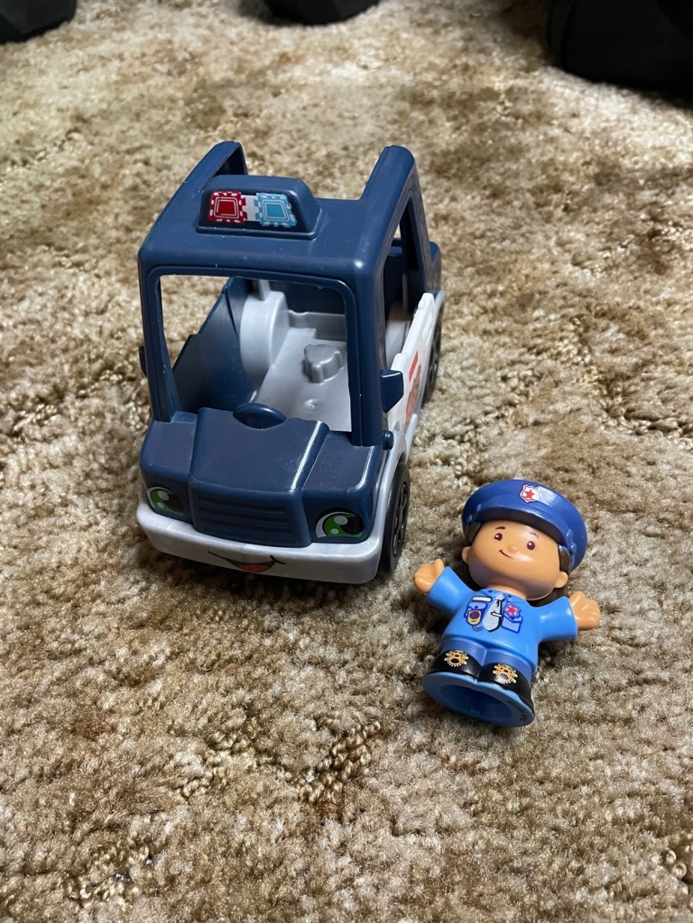 Little People Police Car & Police Woman